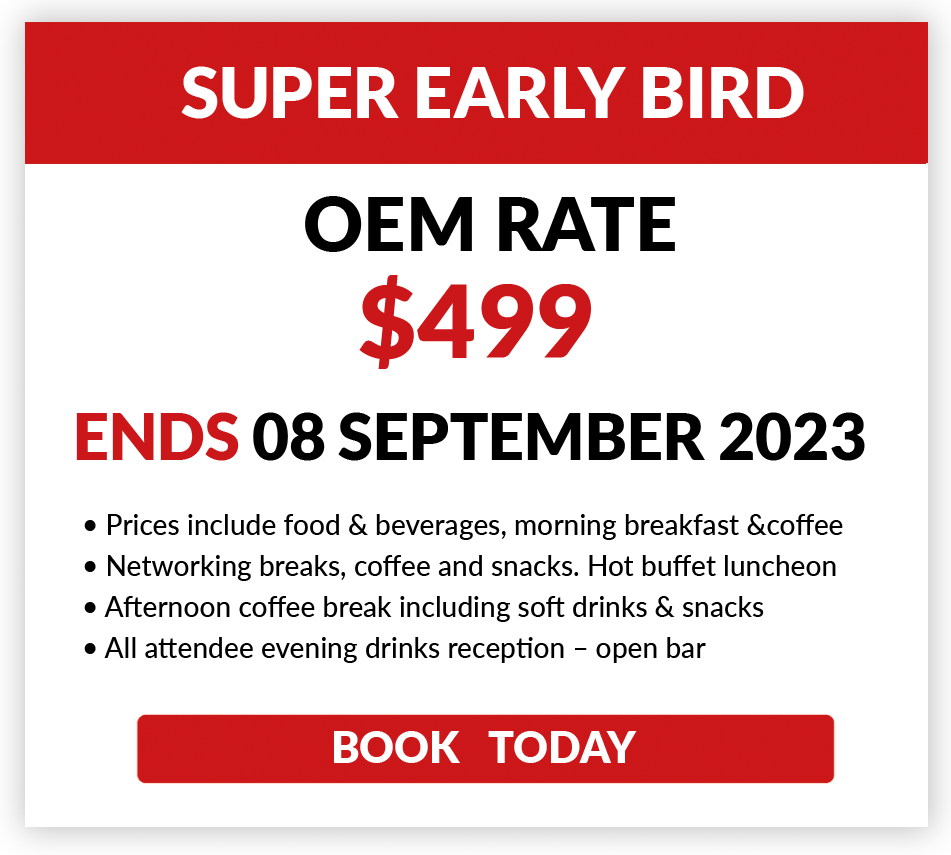 Super Early Bird Rate